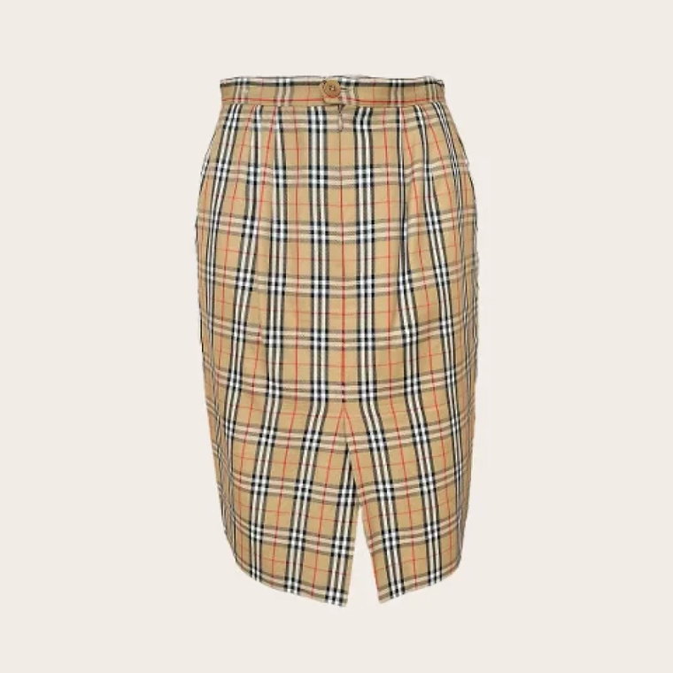 Pre-owned Cotton bottoms Burberry Vintage