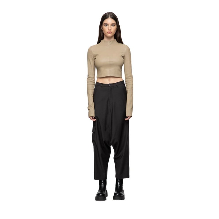 Dora - Black Wool Pants Vespucci by VSP