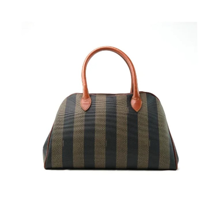 Pre-owned Canvas handbags Fendi Vintage