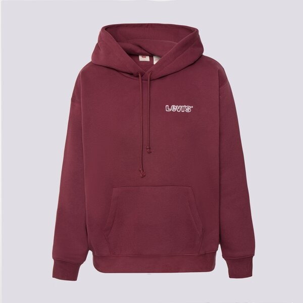 LEVI&#039;S BLUZA Z KAPTUREM GRAPHIC EVERYDAY HOODIE REDS