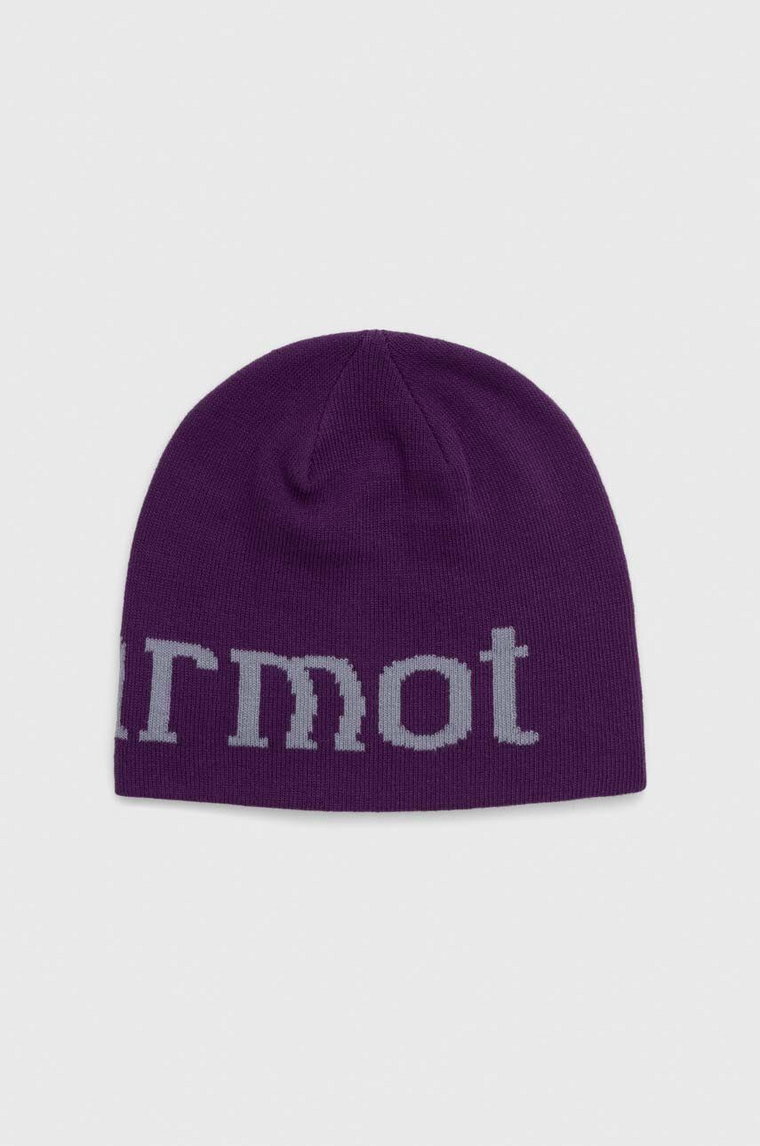 Marmot czapka kolor fioletowy