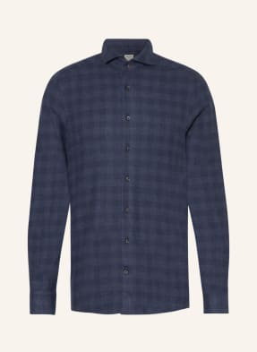 Stenströms Koszula Flanelowa Slim Fit blau