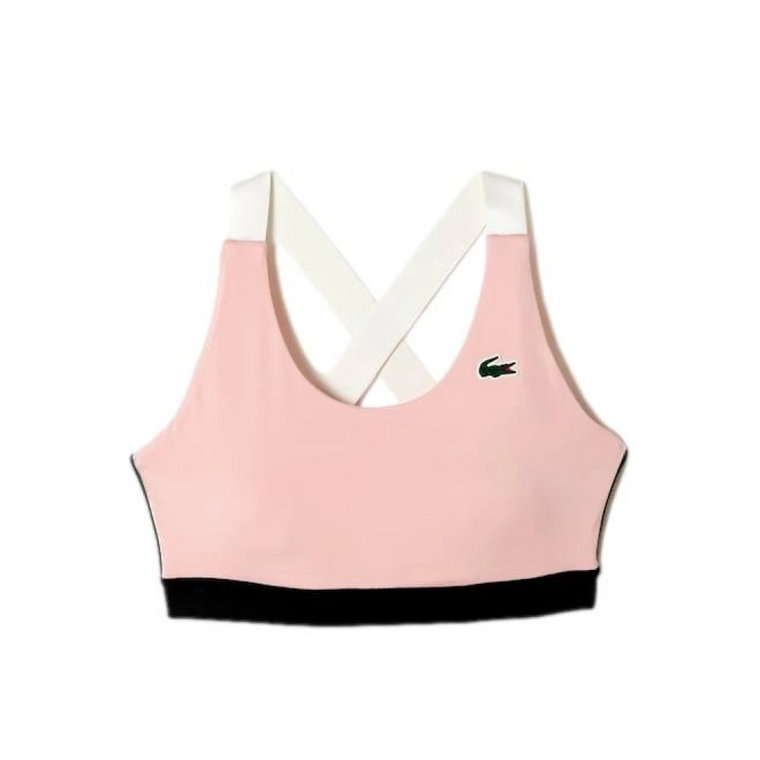 Różowy Top Sportowy If4923 Lacoste