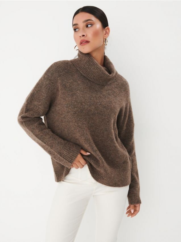 Mohito - Sweter z wełną - beżowy