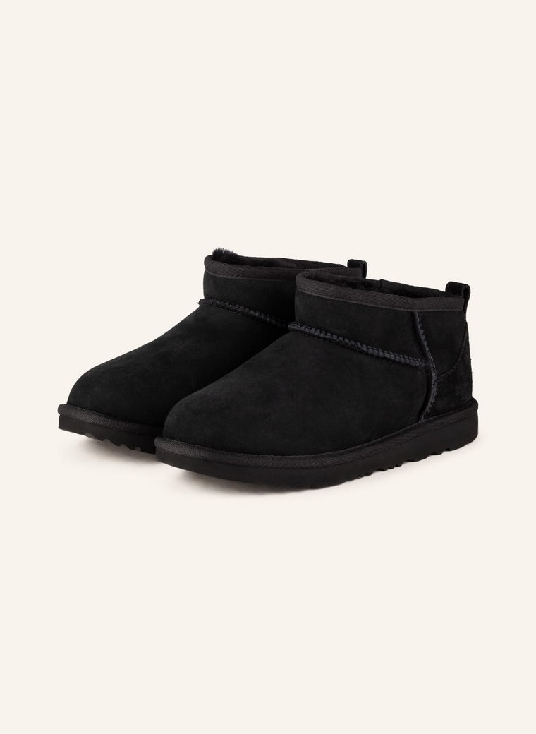 Ugg Botki Classic Ultra Mini schwarz