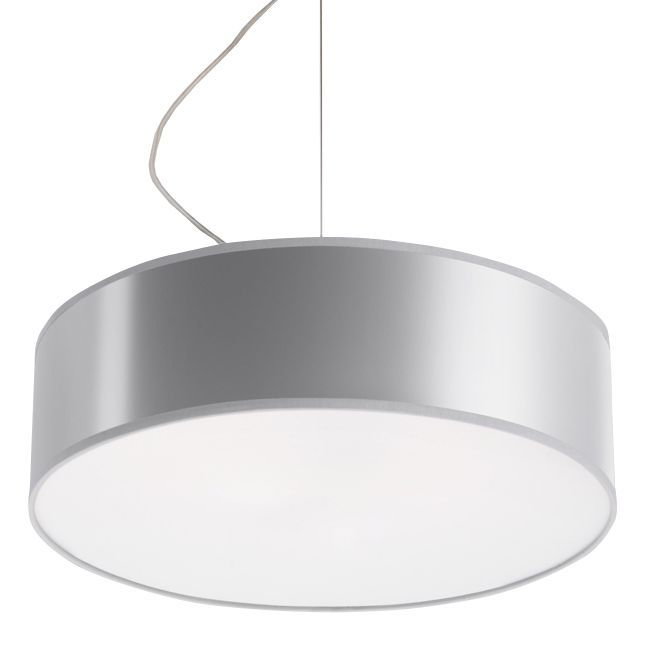 Minimalistyczna lampa wisząca E817-Arens - szary