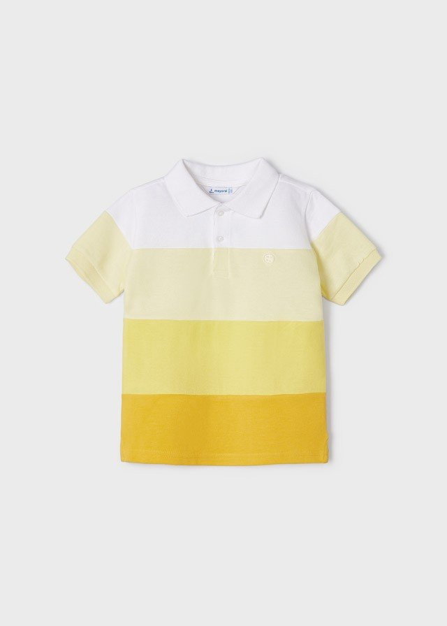 Polo k/r color block