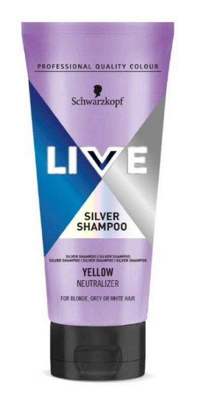 Schwarzkopf Live - szampon srebrny do włosów blond 200ml
