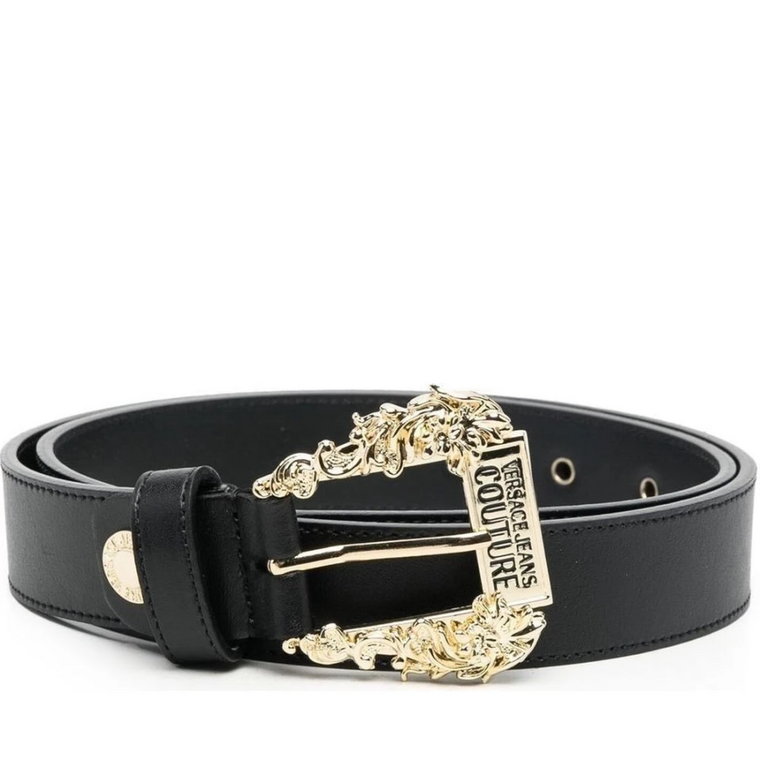 czarny belt Versace Jeans Couture