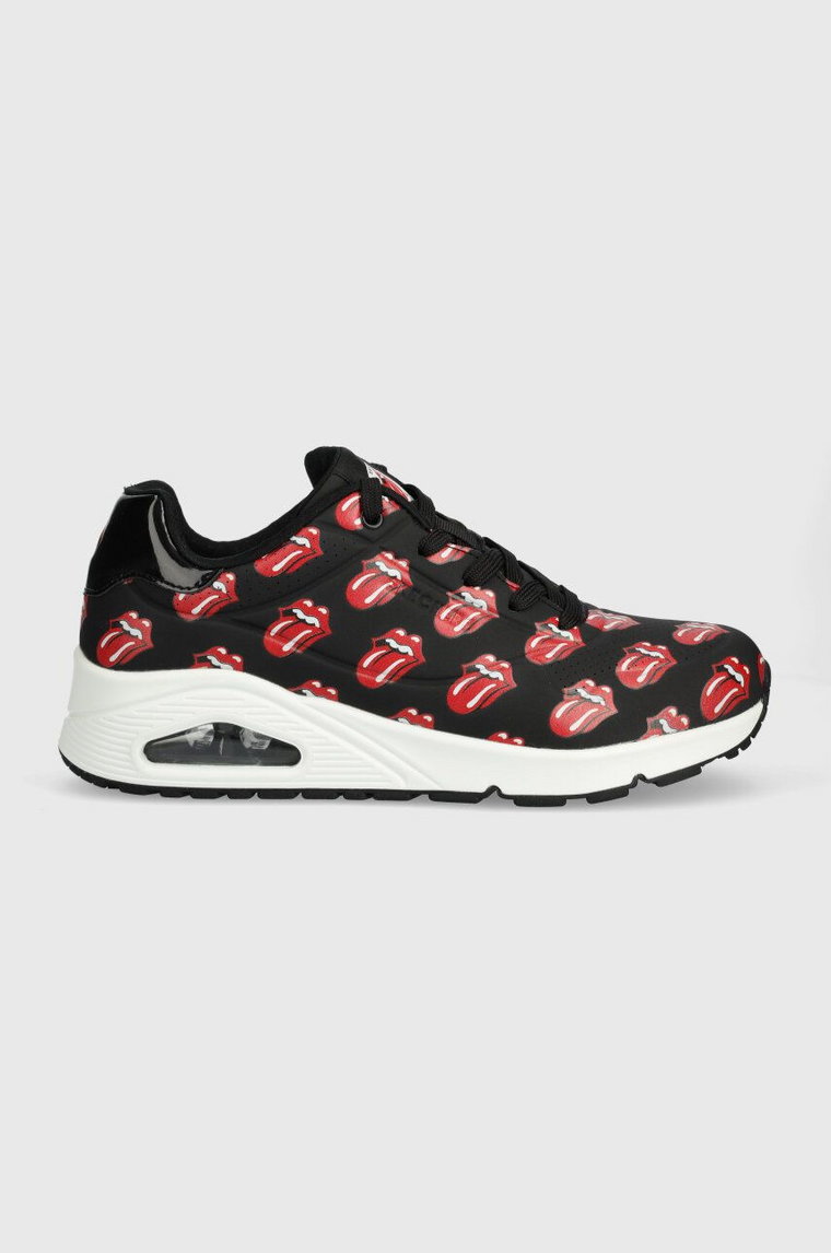 Skechers sneakersy SKECHERS X ROLLING STONES kolor czarny