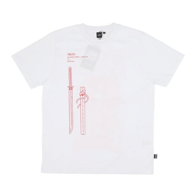 Musashi Outline Tee White Dolly Noire