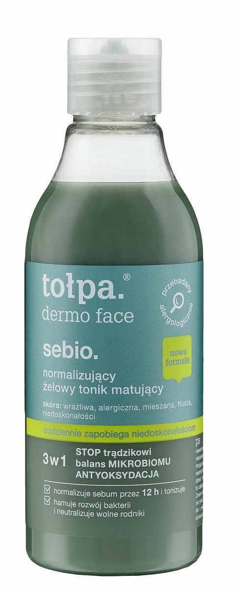 Tołpa Sebio - Tonik żelowy matujący 200ml