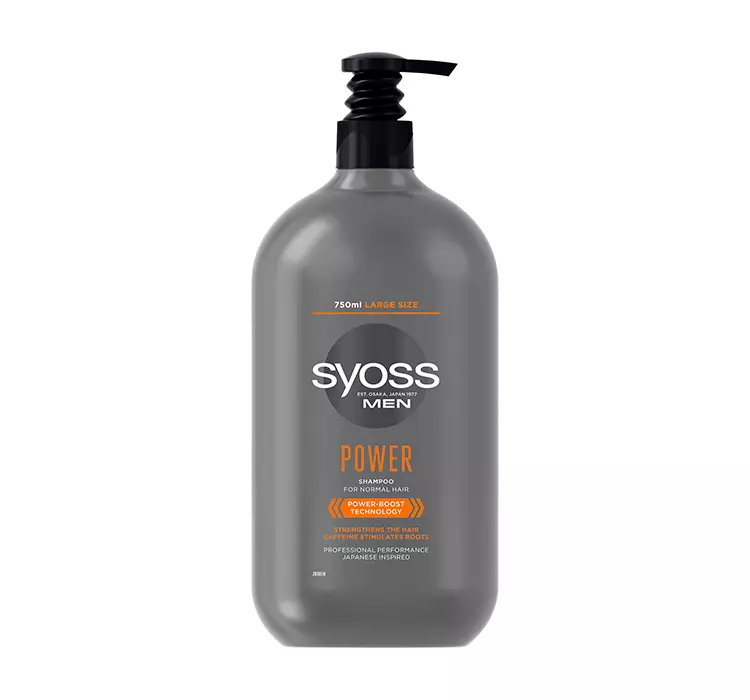 SYOSS MEN POWER SZAMPON DO WŁOSÓW NORMALNYCH 750ML