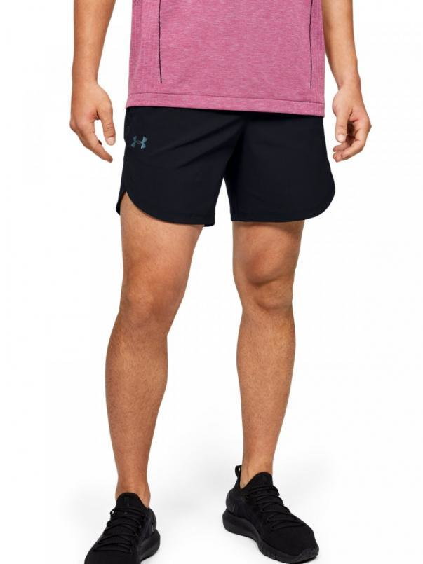 Męskie szorty treningowe UNDER ARMOUR Stretch-Woven Shorts - czarne
