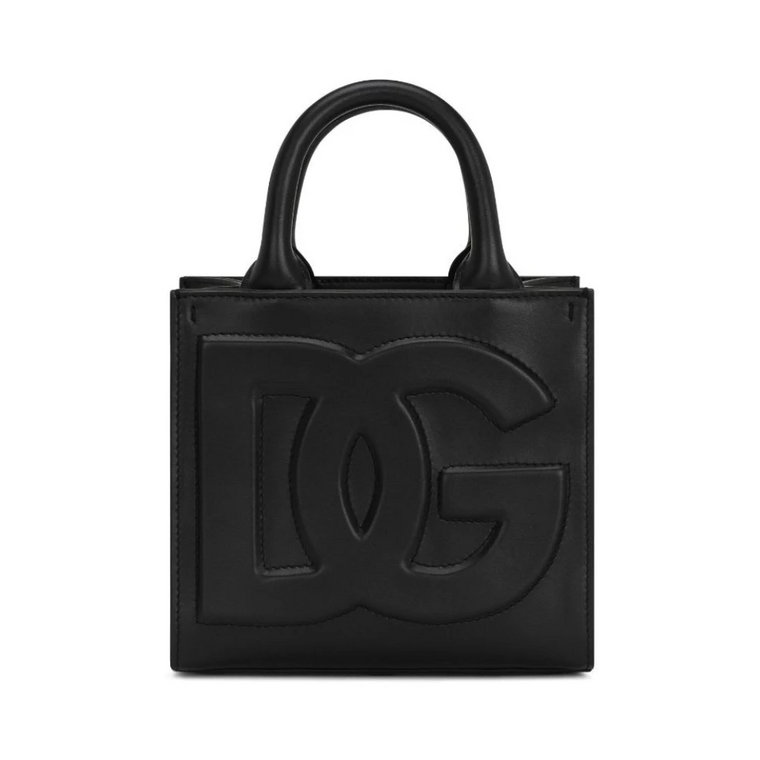 Czarna torba na zakupy od Dolce & Gabbana Dolce & Gabbana