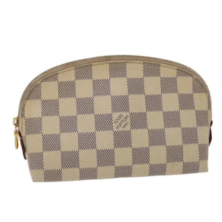 Pre-owned Canvas pouches Louis Vuitton Vintage