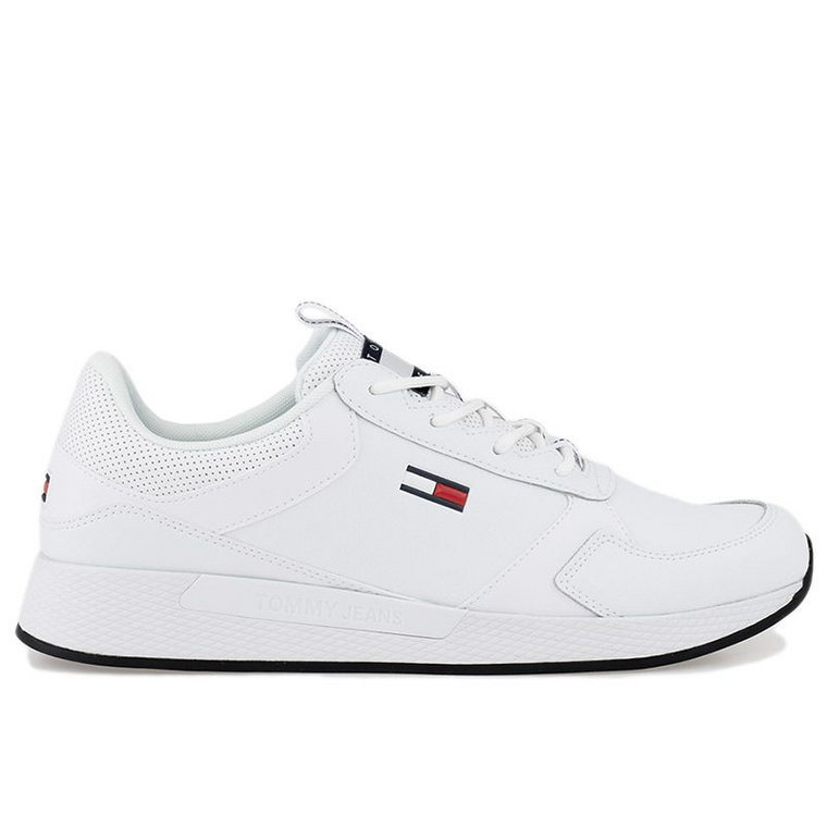 Buty Tommy Jeans Flexi Runner EM0EM01080-YBR - białe