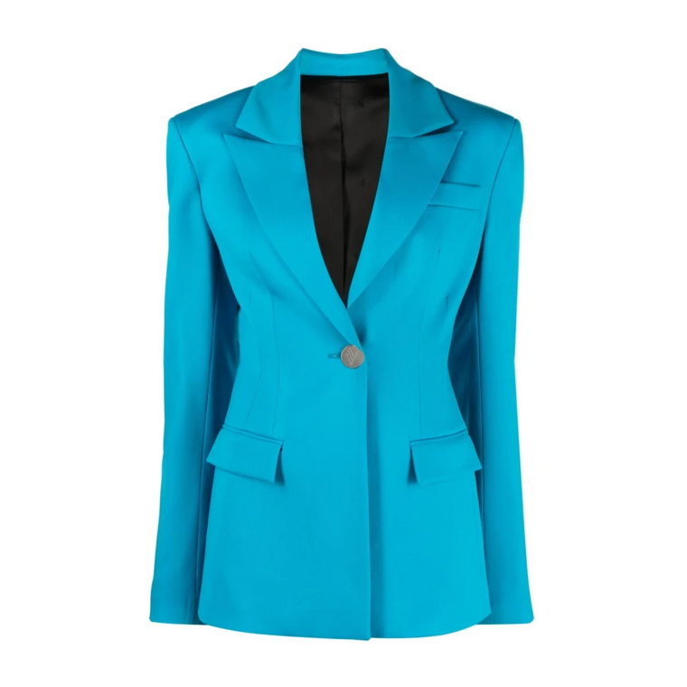 Capri Blue Blazer The Attico