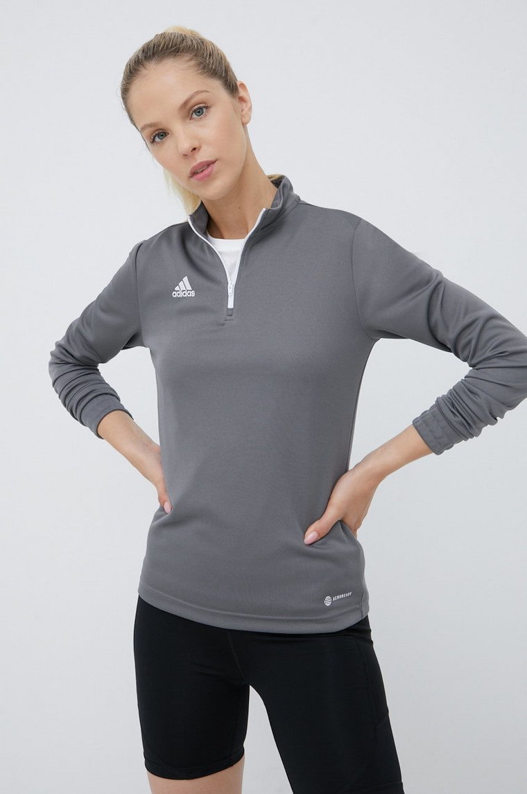 adidas Performance longsleeve treningowy Entrada 22 H57542 kolor szary H57542