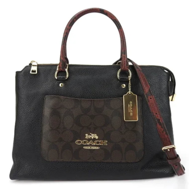 Pre-owned Leather handbags Coach Pre-owned