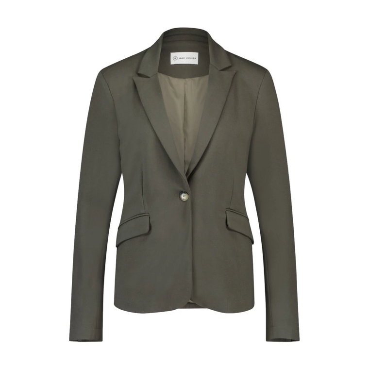 Havana Eco Viscose Blazer | Army Jane Lushka