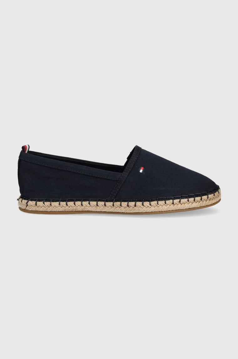 Tommy Hilfiger espadryle kolor granatowy