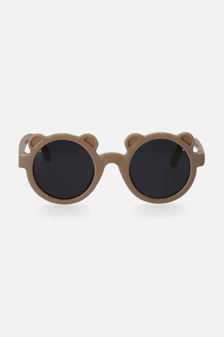 Coccodrillo okulary przeciwsłoneczne dziecięce kolor beżowy