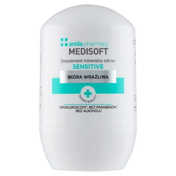 Anida Medisoft Sensitive dezodorant mineralny roll-on 50ml