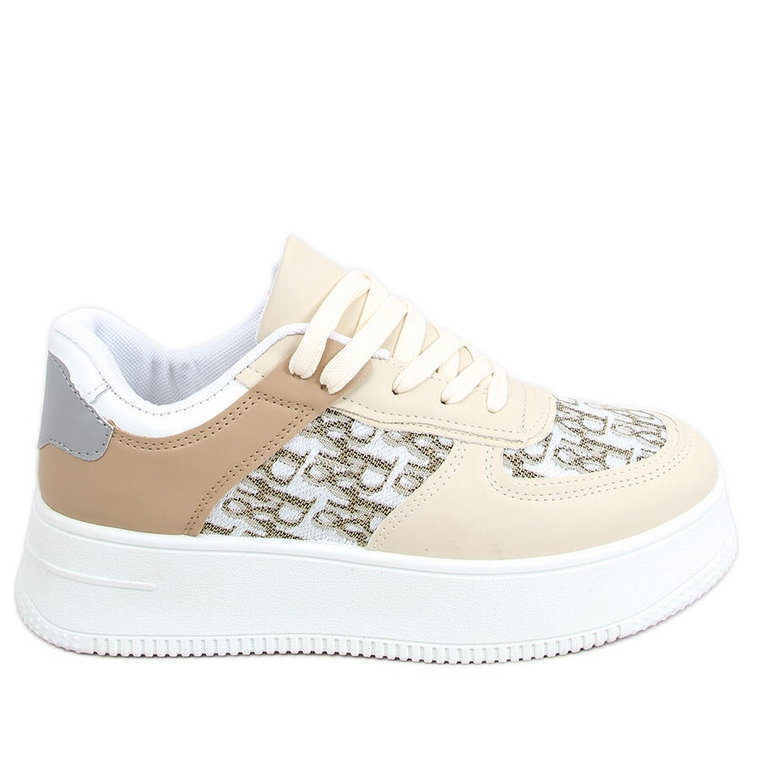 Buty sportowe damskie Hiver Beige beżowy