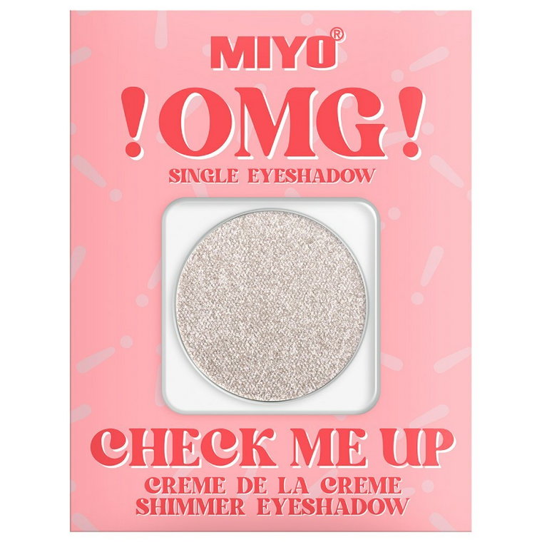 Miyo OMG Check Me Up Creme De La Creme Shimmer Cień do powiek, 24 Bullion