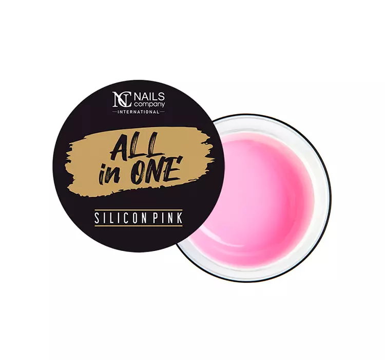 NAILS COMPANY ŻEL BUDUJĄCY ALL IN ONE SILICONE PINK 15G