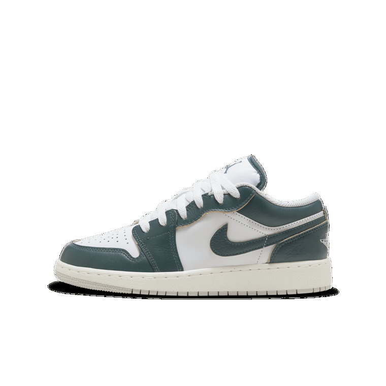 Buty dla dużych dzieci Air Jordan 1 Low SE - Zieleń