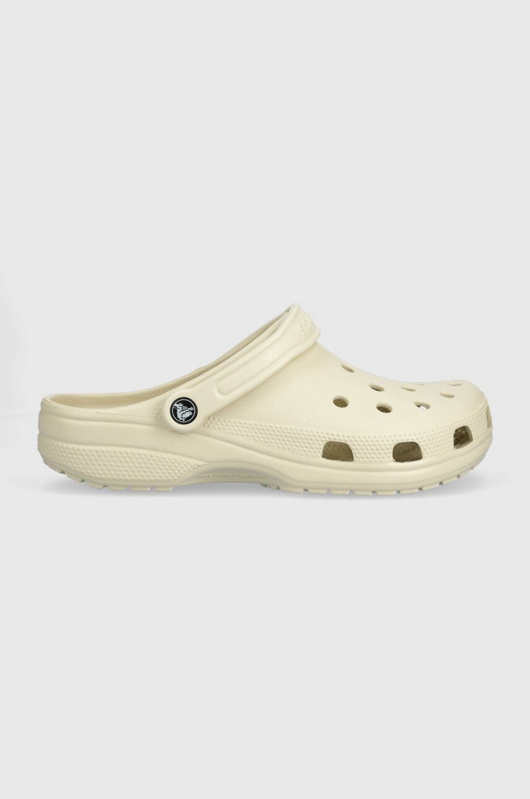 Crocs klapki Classic męskie kolor beżowy 10001