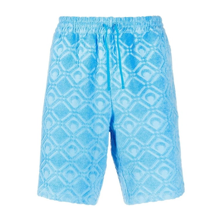 Crescent Moon Track Shorts Marine Serre