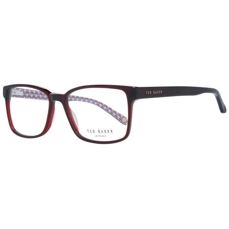 Bordowe Okulary Optyczne Męskie Ted Baker