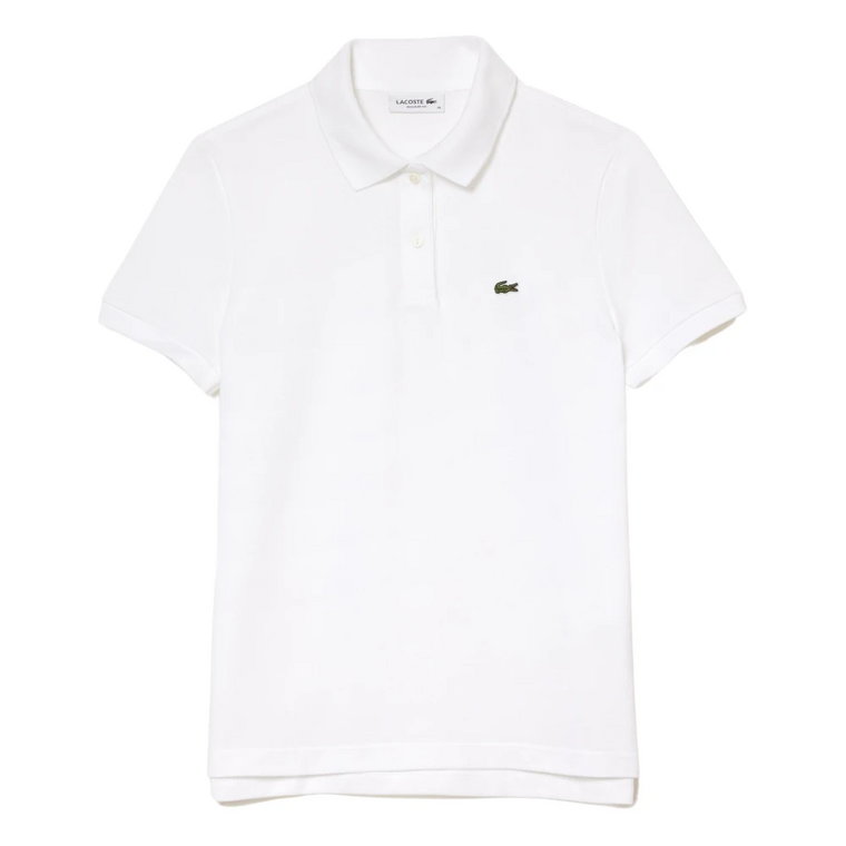 Klasyczny Polo Basic Logo & Biały Lacoste