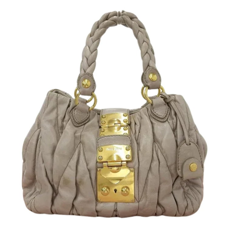 Pre-owned Fabric handbags Miu Miu Pre-owned