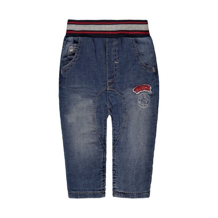 Chłopięce długie spodnie jeansowe, niebieski, rozmiar 62