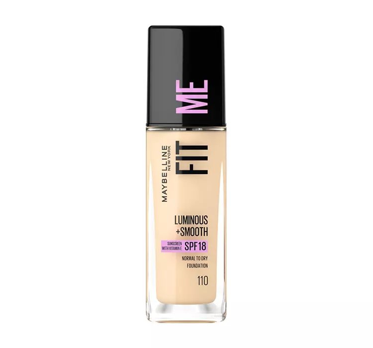 MAYBELLINE FIT ME LUMINOUS + SMOOTH PODKŁAD 110 PORCELAIN 30ML