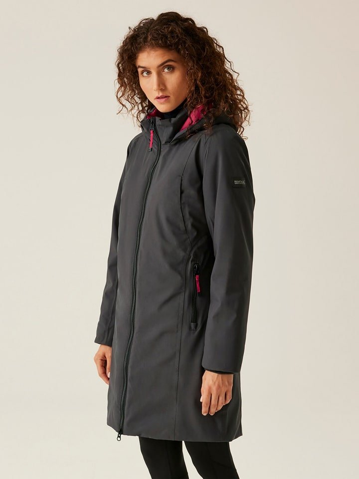 Regatta Parka "Yewbank IV" w kolorze antracytowym