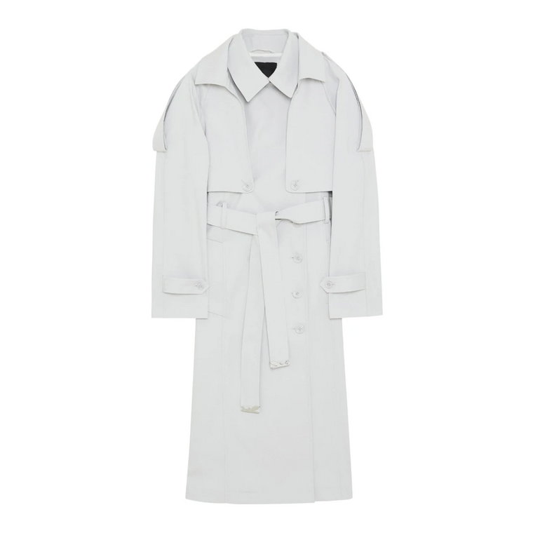 Glam Trenchcoat z paskiem Patrizia Pepe