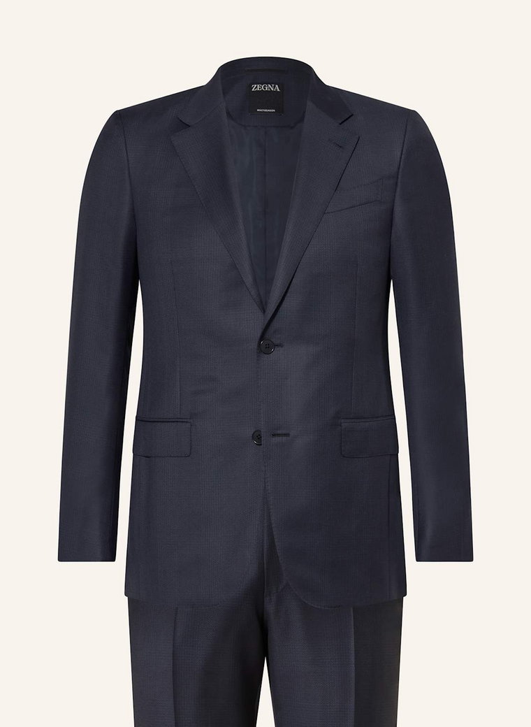 Zegna Garnitur Extra Slim Fit blau