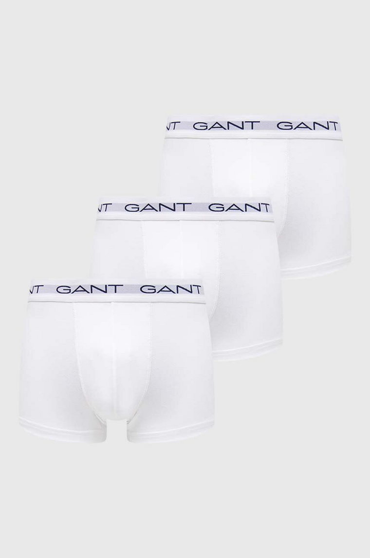 Gant bokserki 3-pack męskie kolor biały 900013003