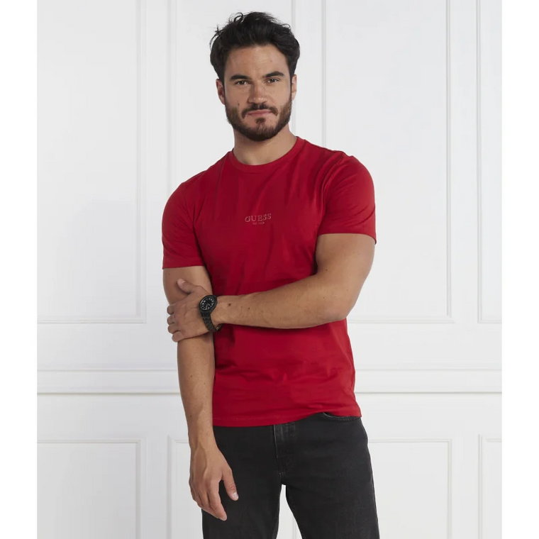 GUESS T-shirt AIDY CN SS | Slim Fit