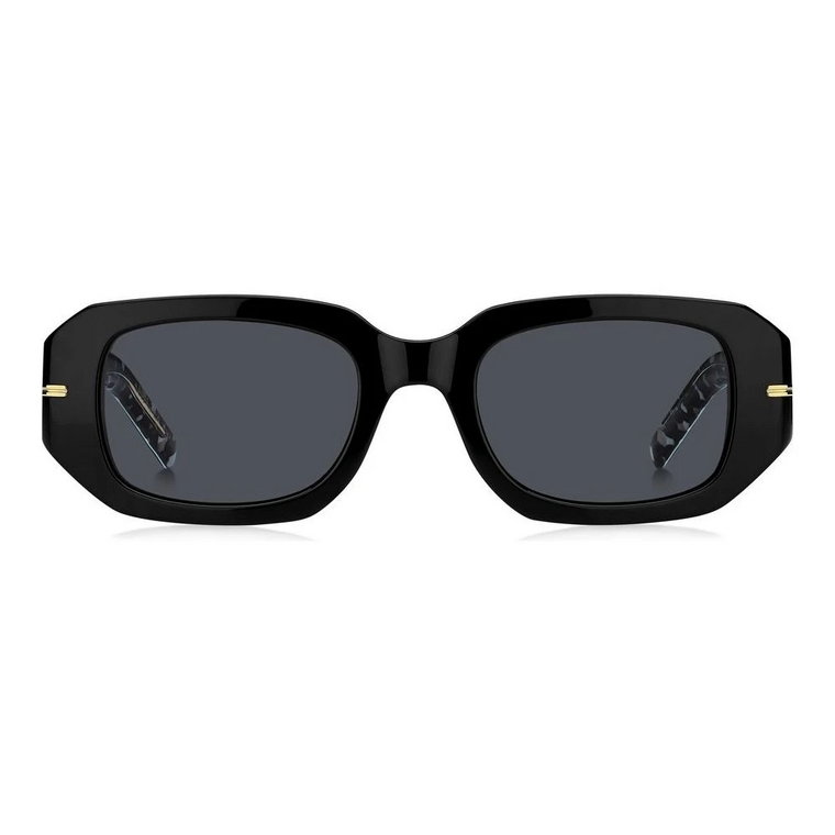 Czarne/Szare Okulary przeciwsłoneczne Hugo Boss