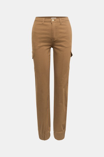 CLAIRE WOMAN Spodnie - Khaki - Kobieta - 42 EUR(XL)