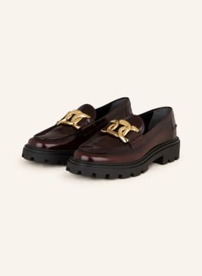 Tod's Loafersy Na Platformie rot