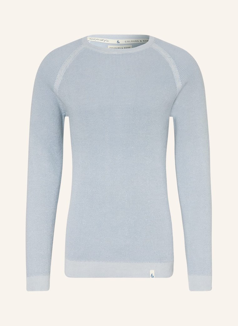 Colours & Sons Sweter blau