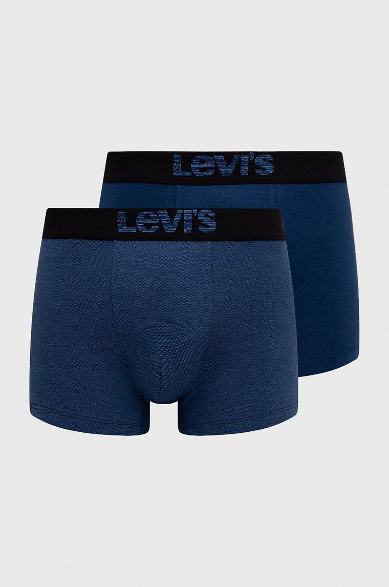 Levi's Bokserki (2-pack) męskie kolor niebieski 37149.0621-darkblueco