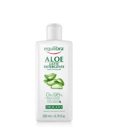 Equilibra Aloe Gentle Cleansing Milk aloesowe łagodne mleczko do demakijażu 200ml